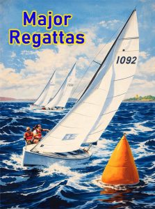 rounding-the-mark-at-the-regatta